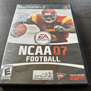 NCAA Football 07 (Sony PlayStation 2, 2006) PS2